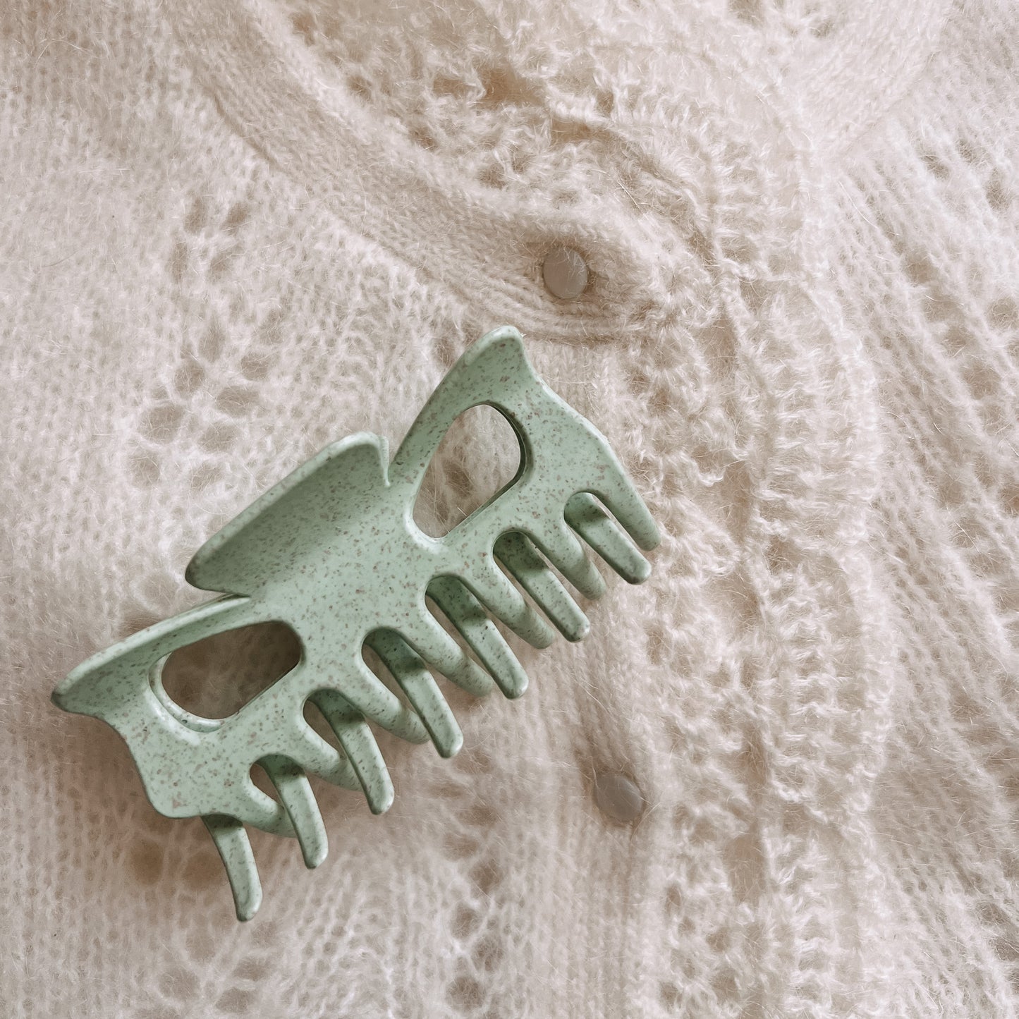 Lorelei wheat straw clip - Green