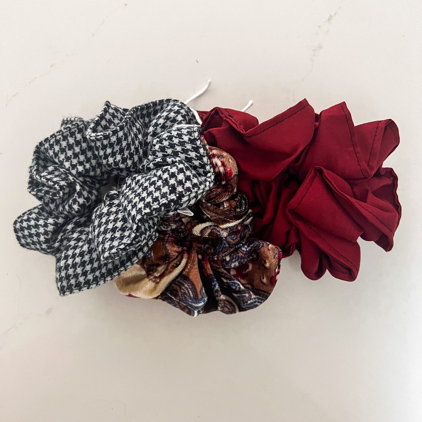 Scrunchie en trio