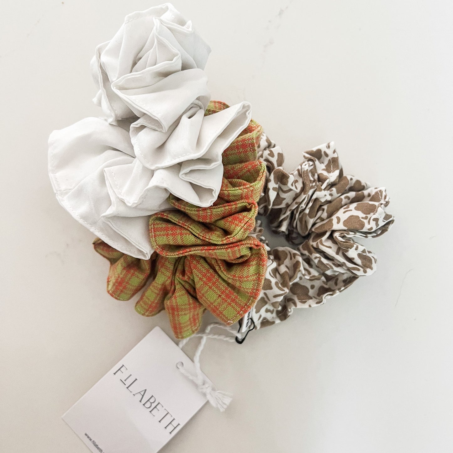 Scrunchie en trio