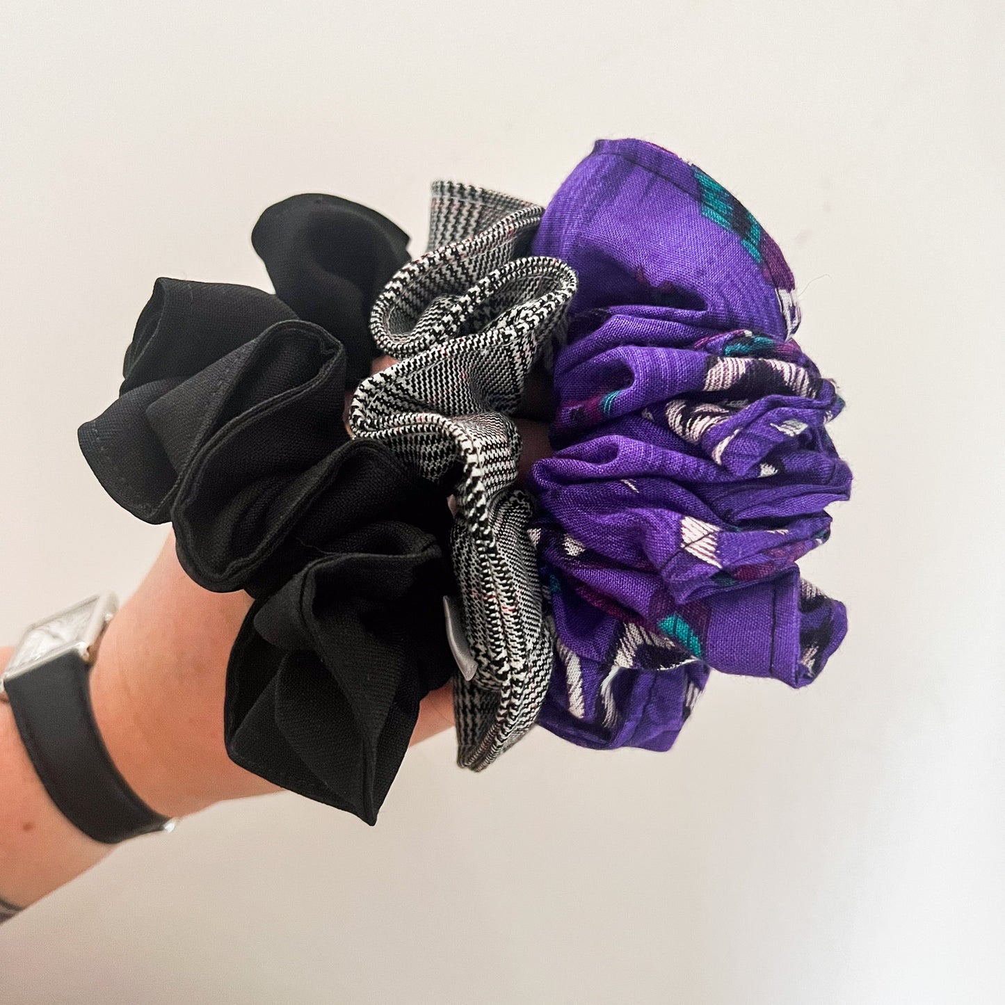 Trio scrunchie