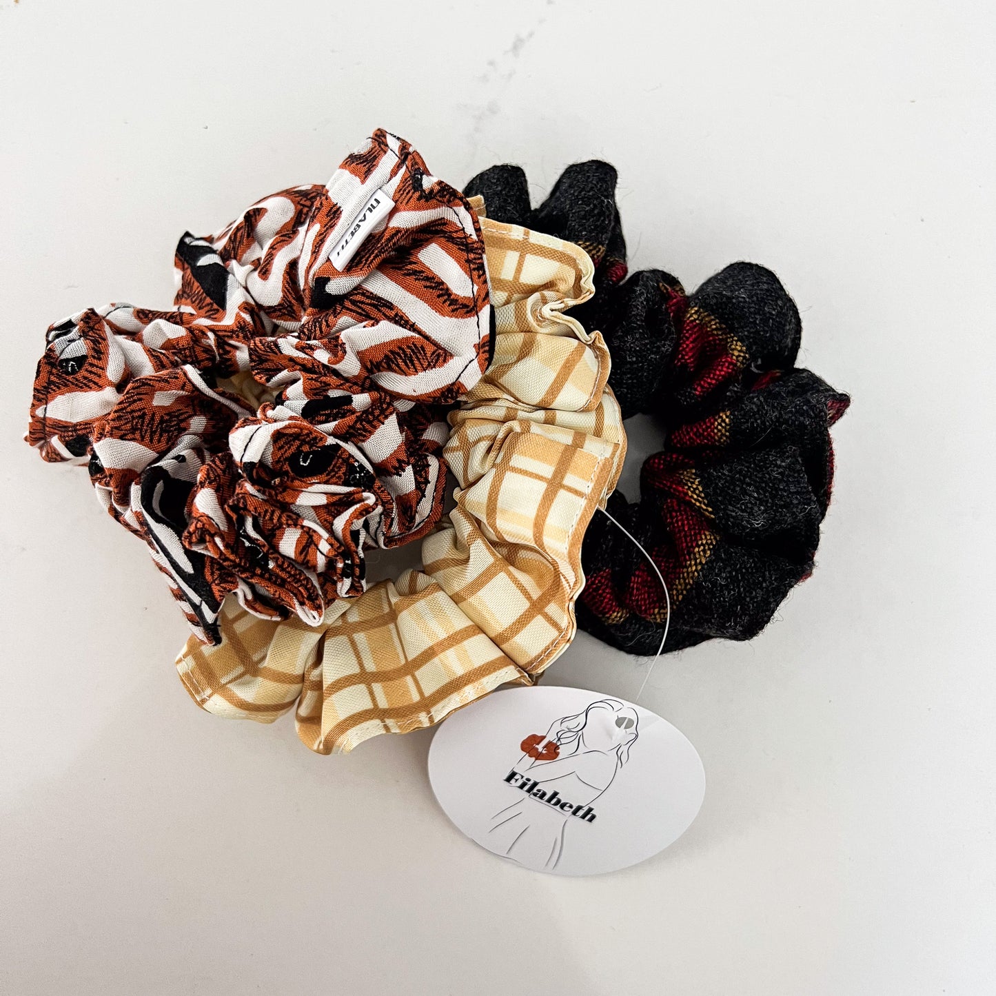 Scrunchie en trio