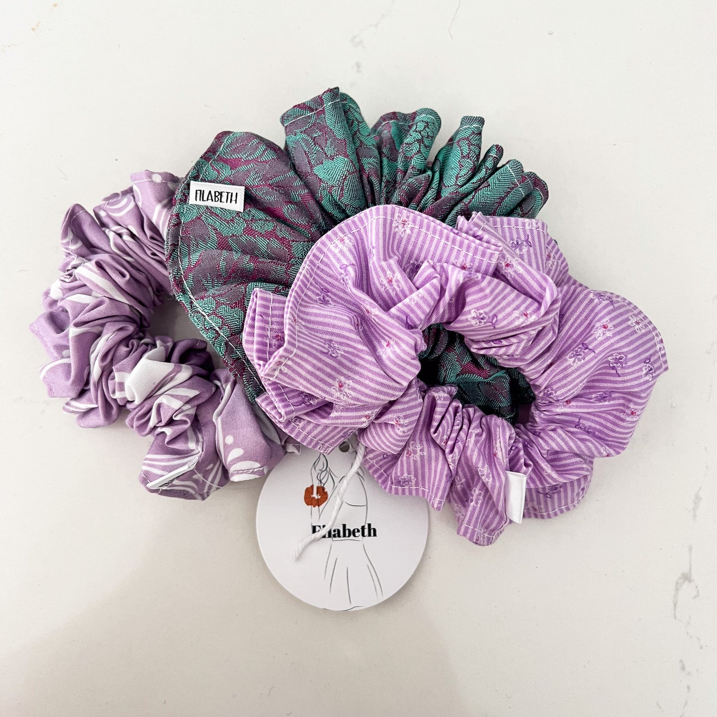 Scrunchie en trio