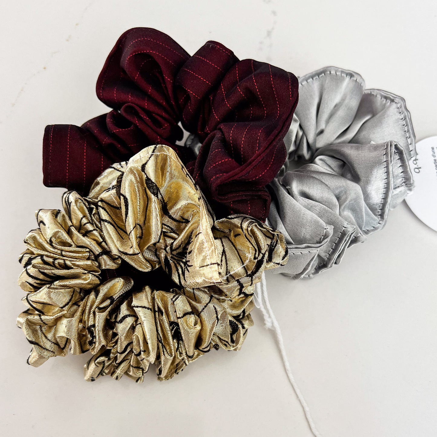 Trio scrunchie