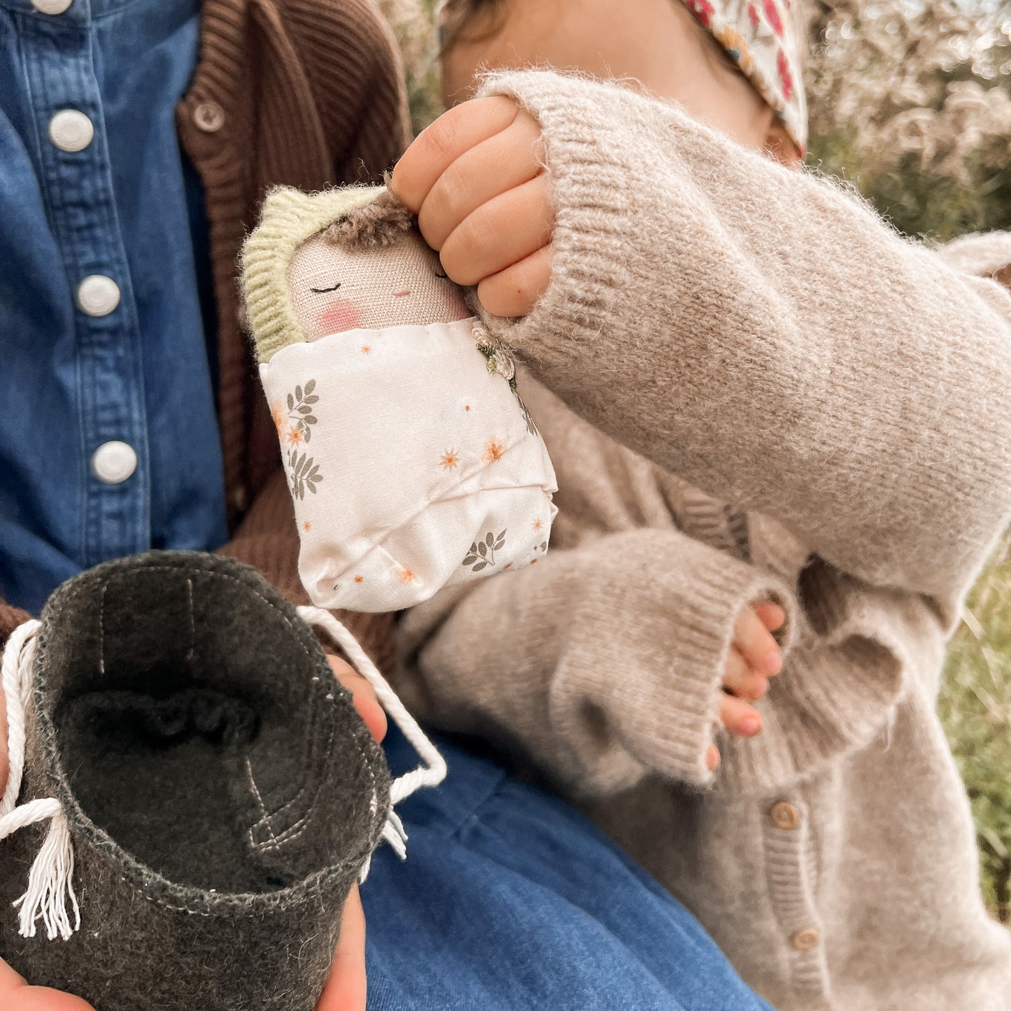 Poupée & son panier
