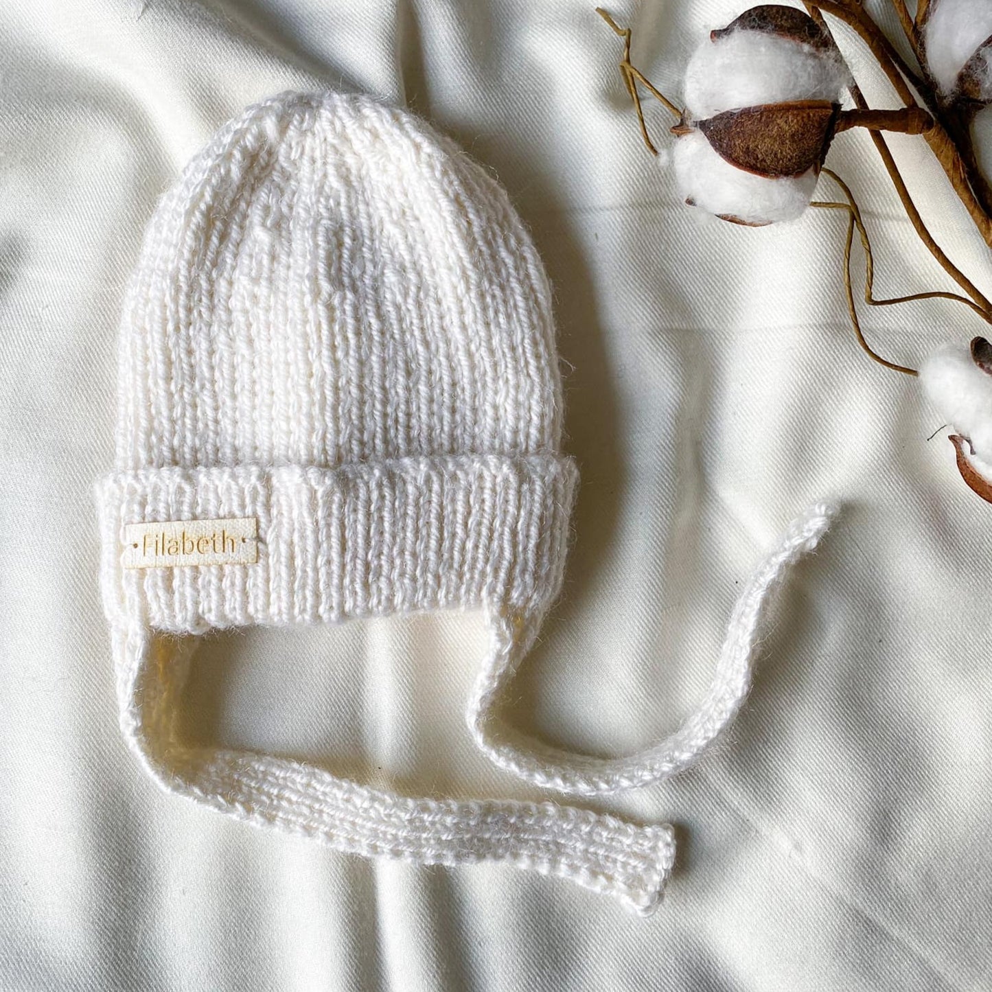 Tuque hiver - Crème - Filabeth