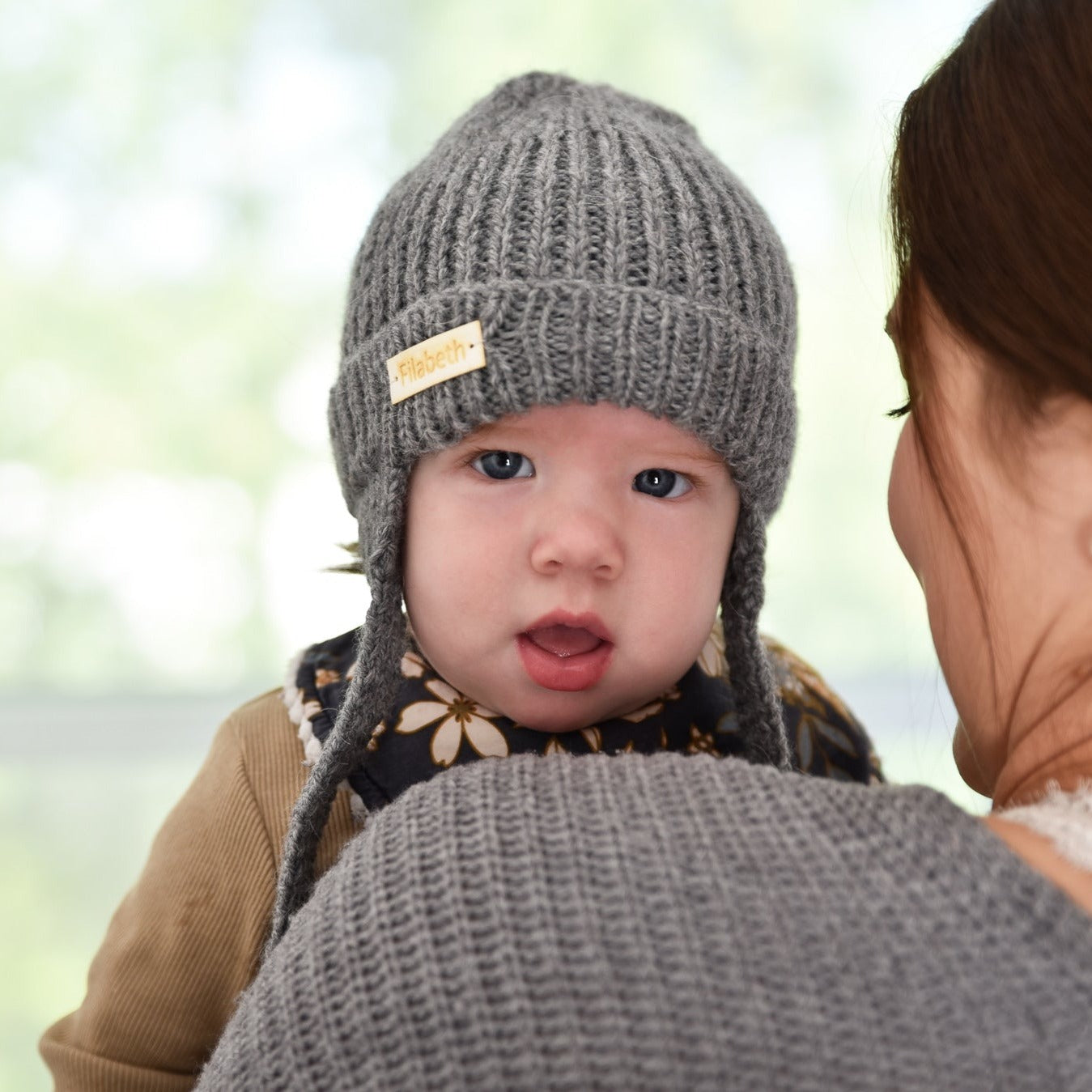 0-6 mois Tuque hiver - Gris