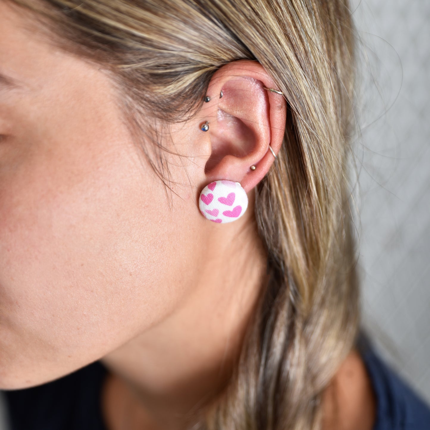 Boucle oreille coeur