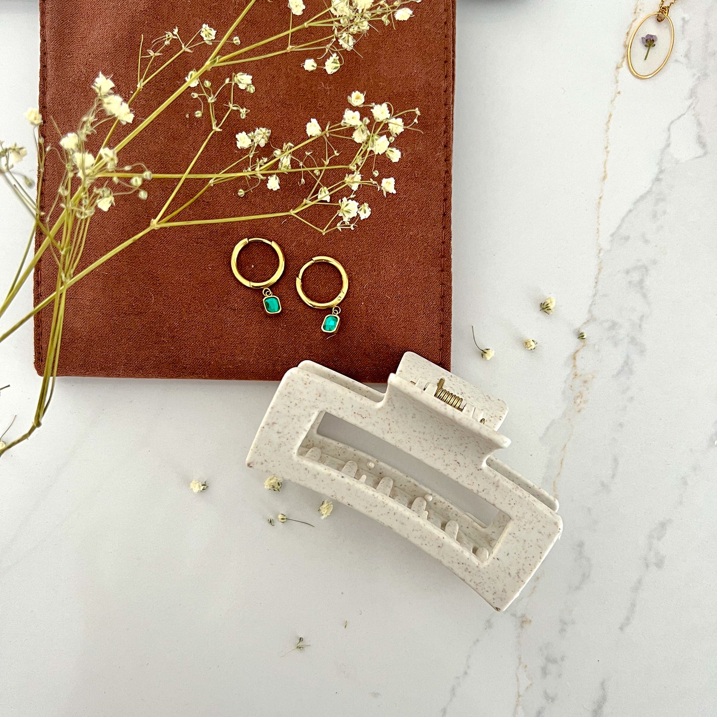 Agathe pince en paille de blé - Avoine