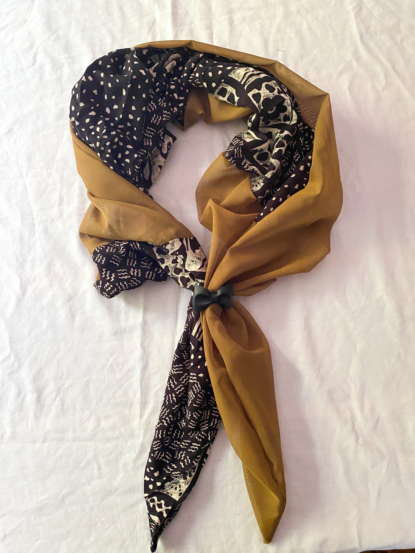 Foulard caramel - Filabeth