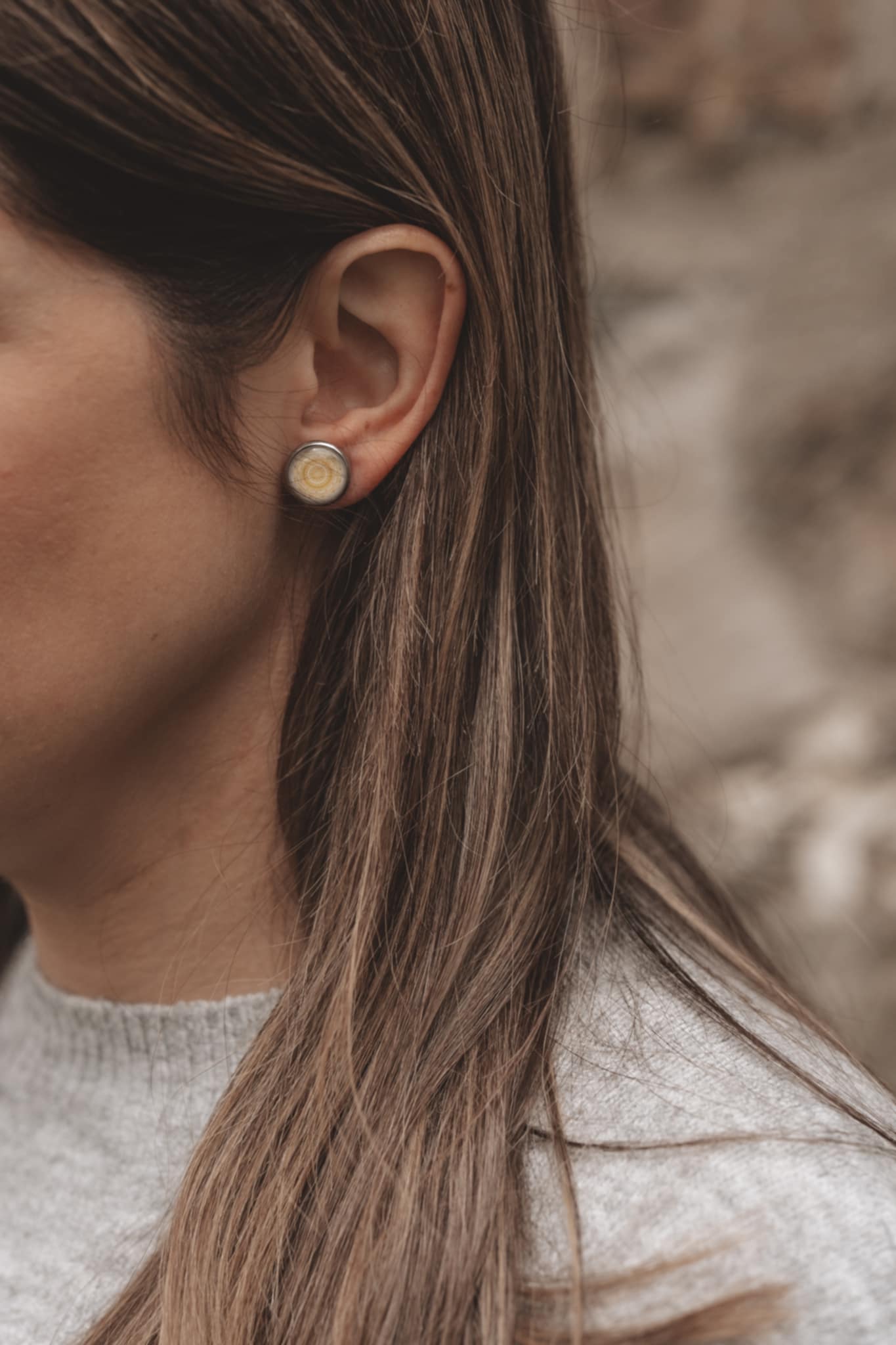 Boucles d'oreilles -  3 en 1