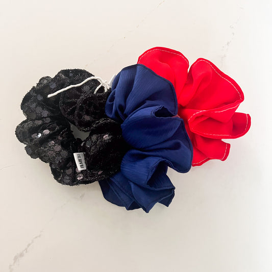 Scrunchie en trio