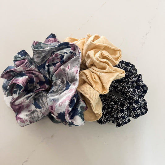 Trio scrunchie 