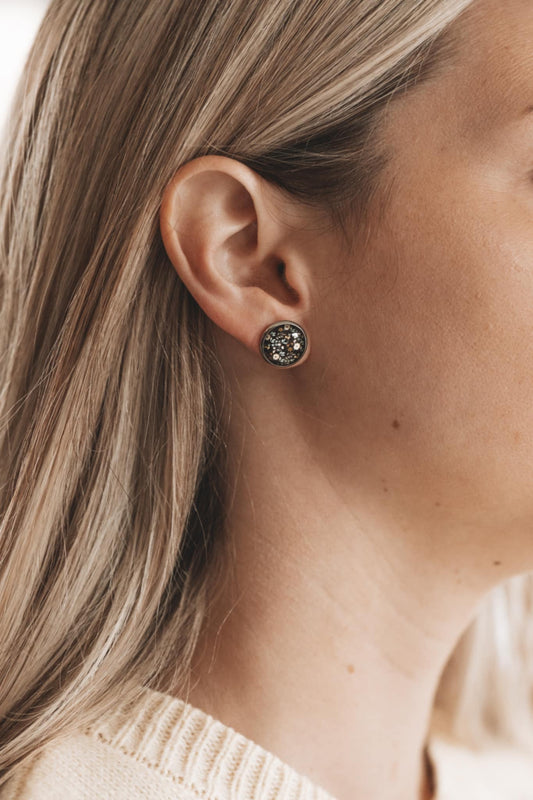 Boucles d'oreilles fleur