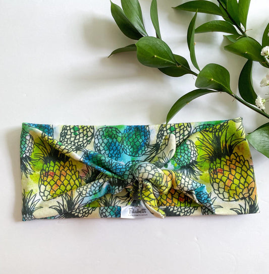 pineapple knotted headbands 